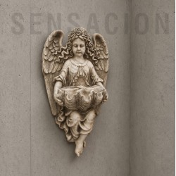 Ángel mural con función de pileta